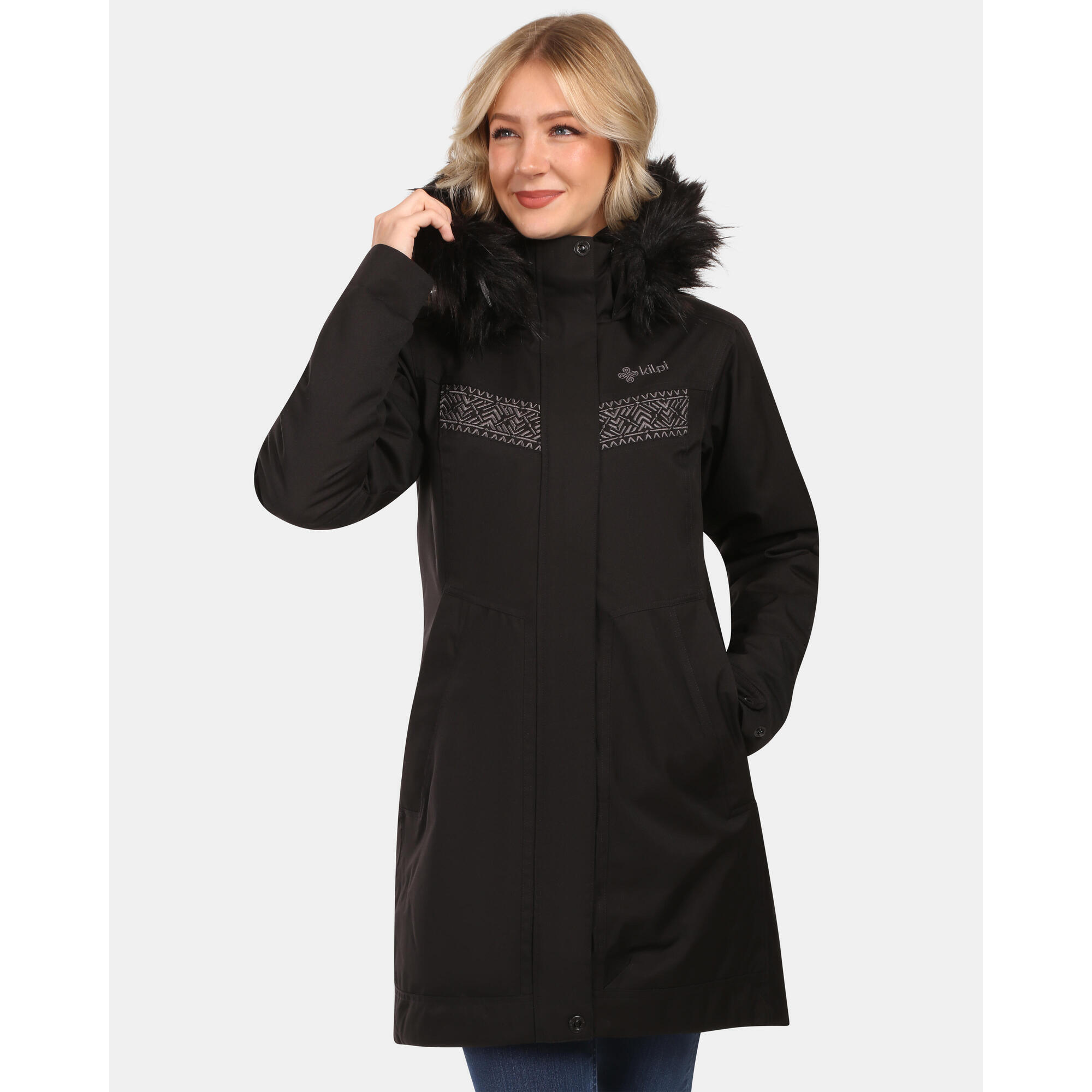 Kilpi - Manteau Femme Kilpi Peru-w - Veste - Noir - Decathlon