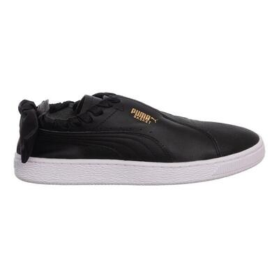 PUMA Basket Twist SB WNS ZLN 0842 – Damen Sneaker, Schwarz, Leder