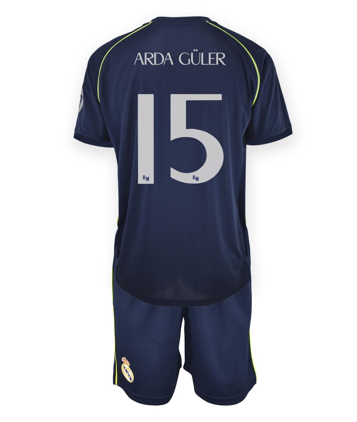 Camisola Arda Güler Away Futebol Real Madrid Réplica Oficial 25/26 - Criança 3/7