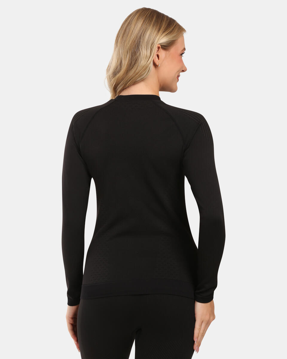 Camiseta térmica sin costuras de manga larga para mujer Kilpi CAROL-W 2/4