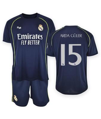 Camiseta Niño Arda Güler Real Madrid Segunda Equipación Réplica Oficial 25/26