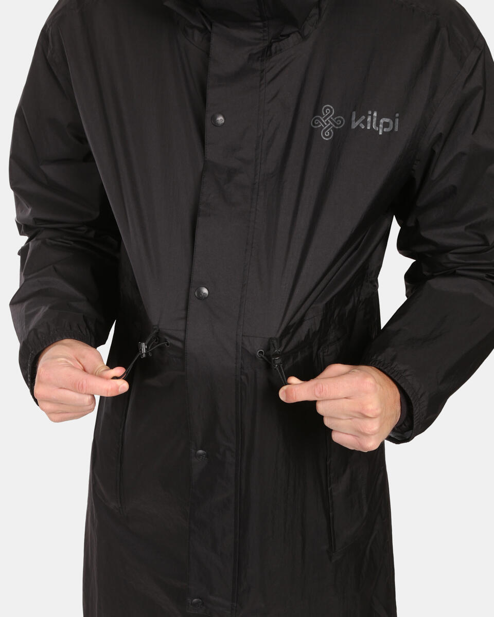 Imperméable de ski unisexe Kilpi Team Raincoat-U noir 3/6