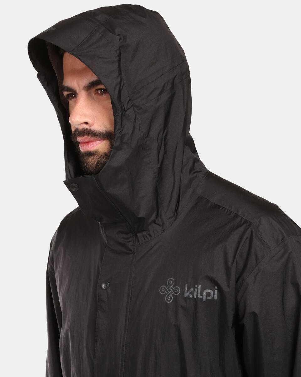 Imperméable de ski unisexe Kilpi Team Raincoat-U noir 4/6