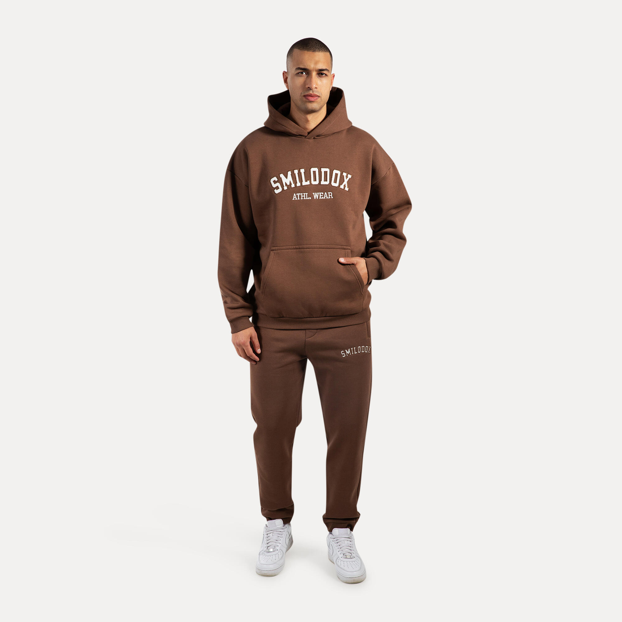 Herren Jogginghose Kayson Dunkelbraun 3/5