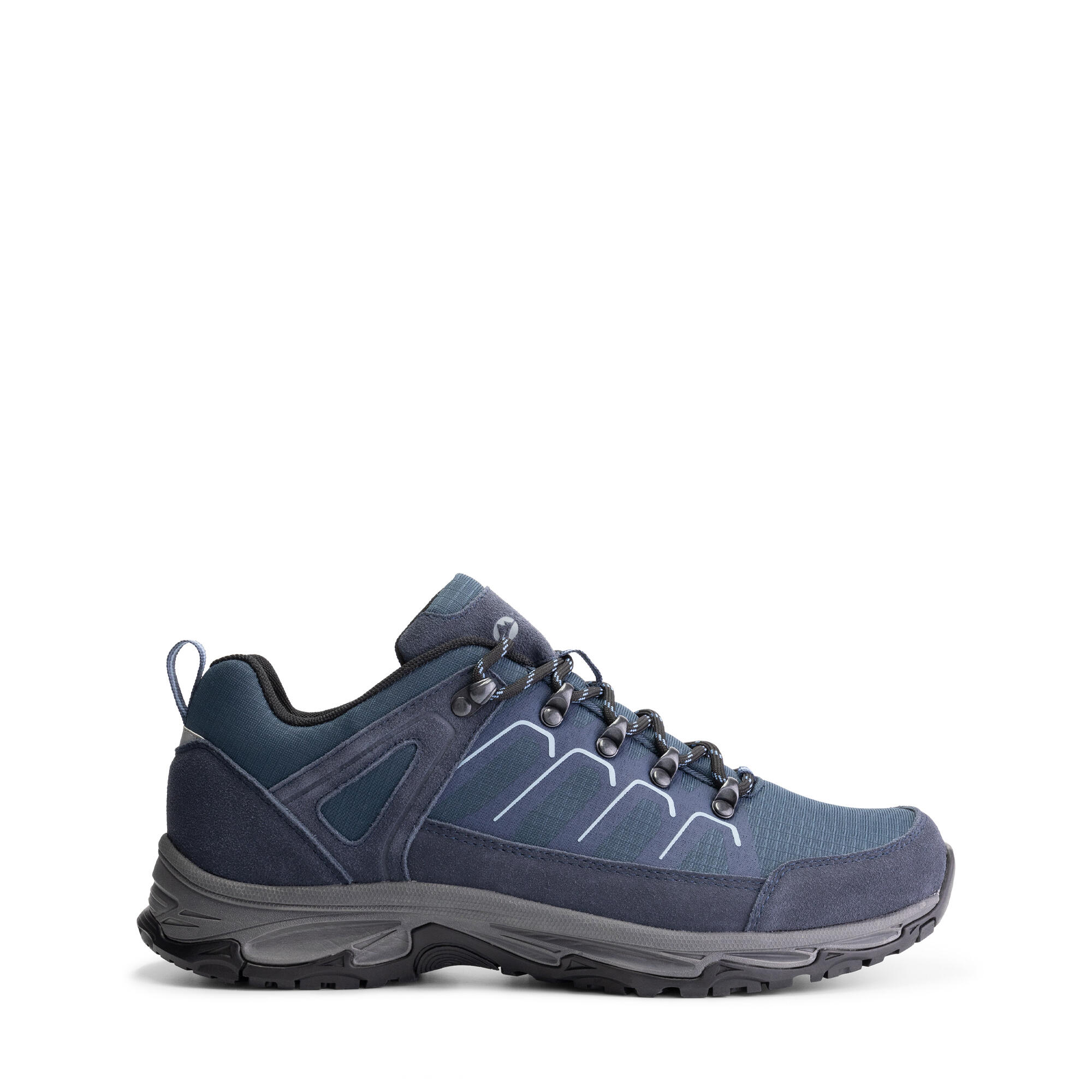 Lokken Hombre - Zapatillas de senderismo bajas - Impermeable - Azul 3/7