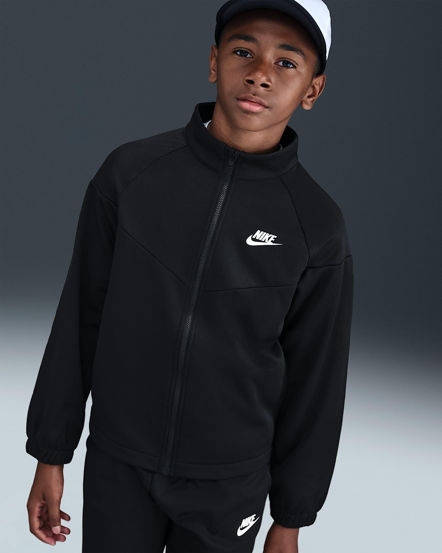 Tute complete junior ( acetato-poliestere) nike nero 2/6