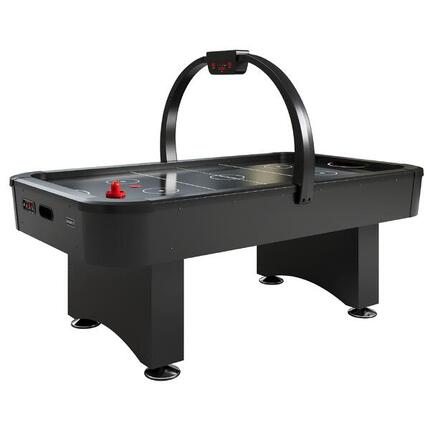 NORTH Thunder Airhockeytafel Zwart/Zwart 7FT