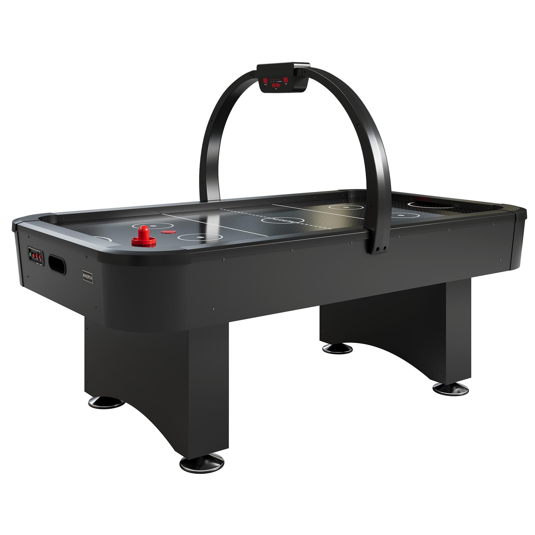 North Sports - North Thunder Table De Air Hockey Noir/noir 7ft - Table De Air Hockey - Noir - No Size - Decathlon