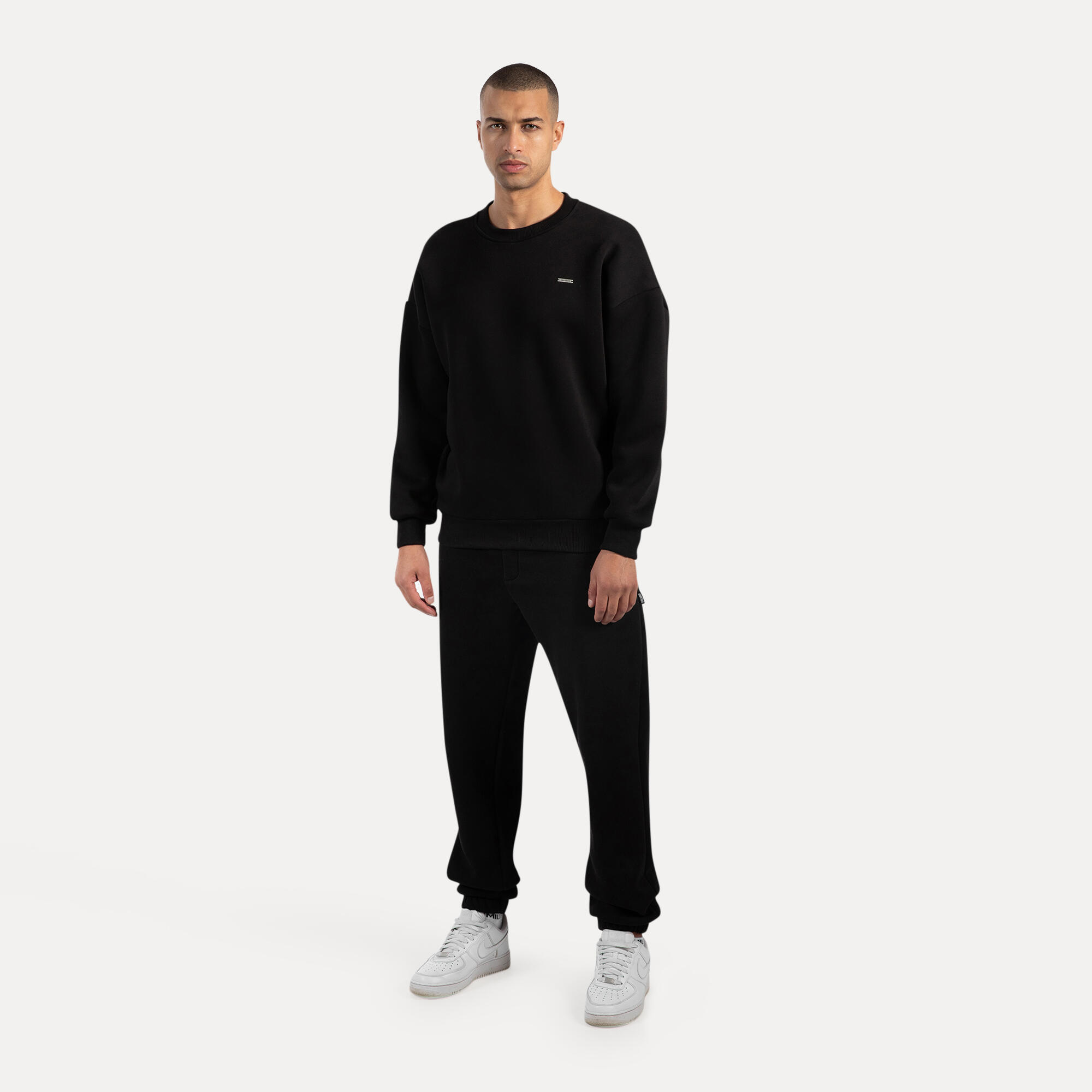 Unisex Sweatshirt Riven Schwarz 2/5
