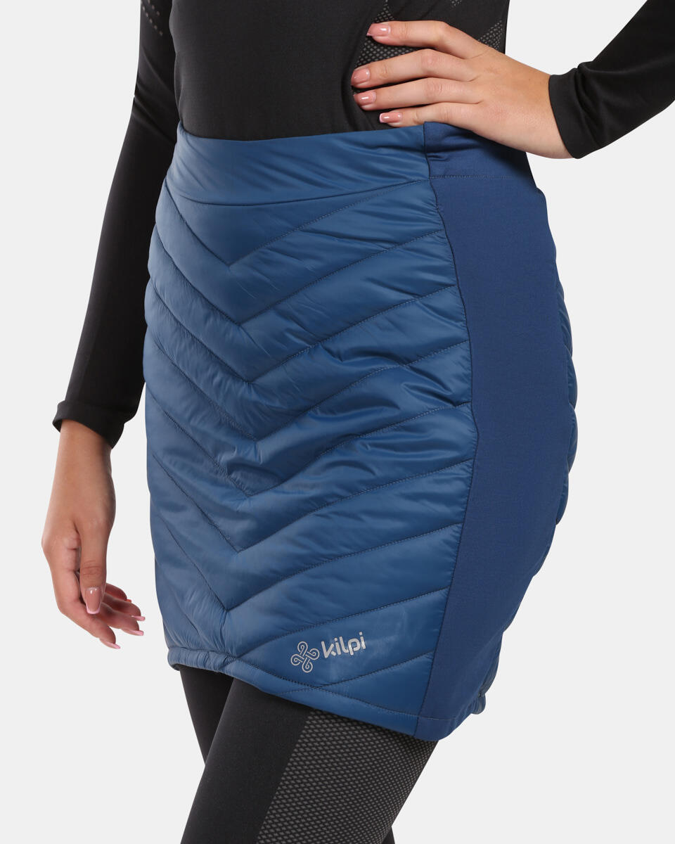 Kilpi Tany-W falda aislante para mujer, resistente al agua, azul 3/4