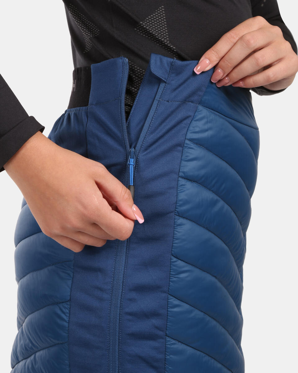 Kilpi Tany-W falda aislante para mujer, resistente al agua, azul 4/4