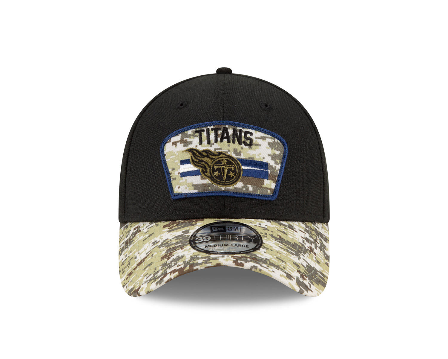 New Era 39THIRTY Cap Salute To Service 3930 Tennesse Titans schwarz 3/7