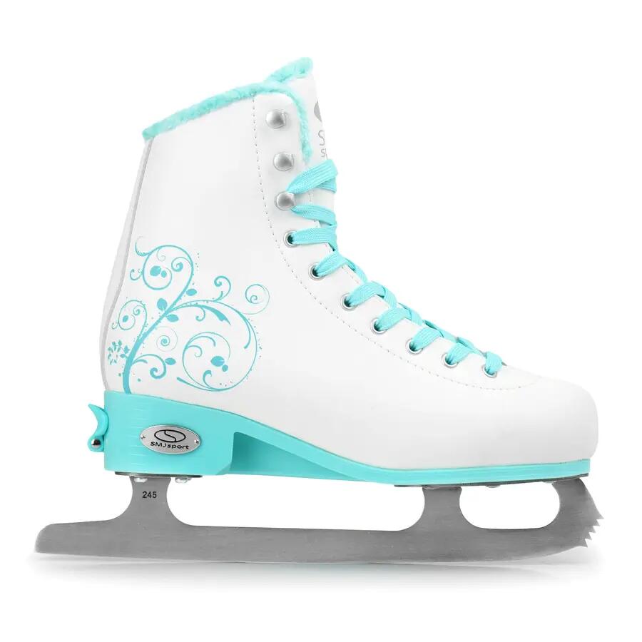 Łyżwy figurowe regulowane SMJ Snowbella rekreacyjne 5/7