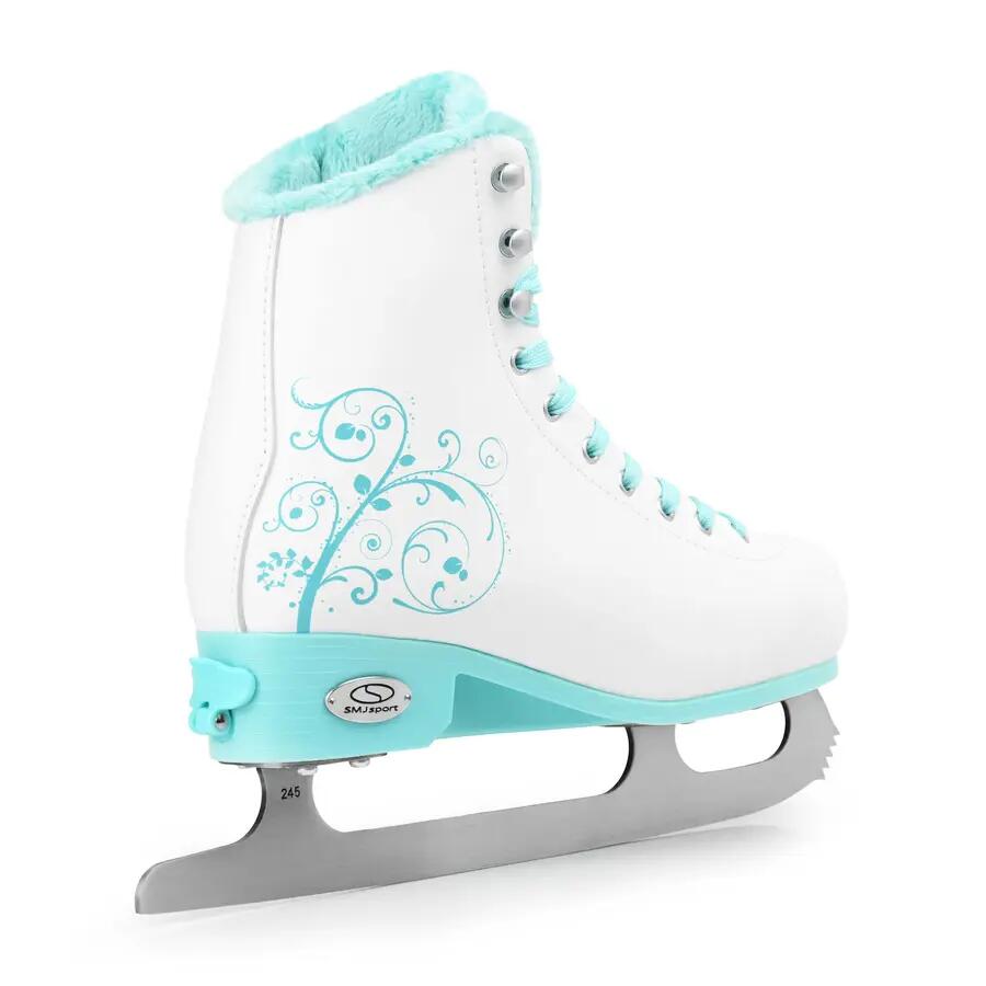 Łyżwy figurowe regulowane SMJ Snowbella rekreacyjne 4/7