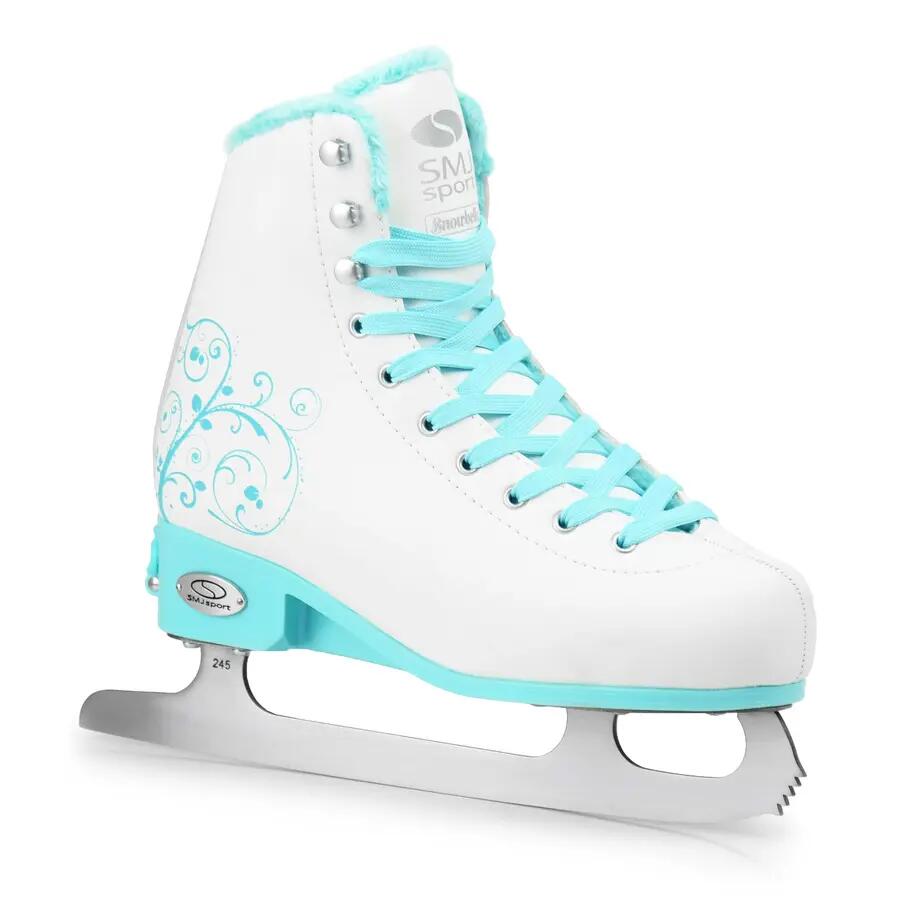 Łyżwy figurowe regulowane SMJ Snowbella rekreacyjne 6/7