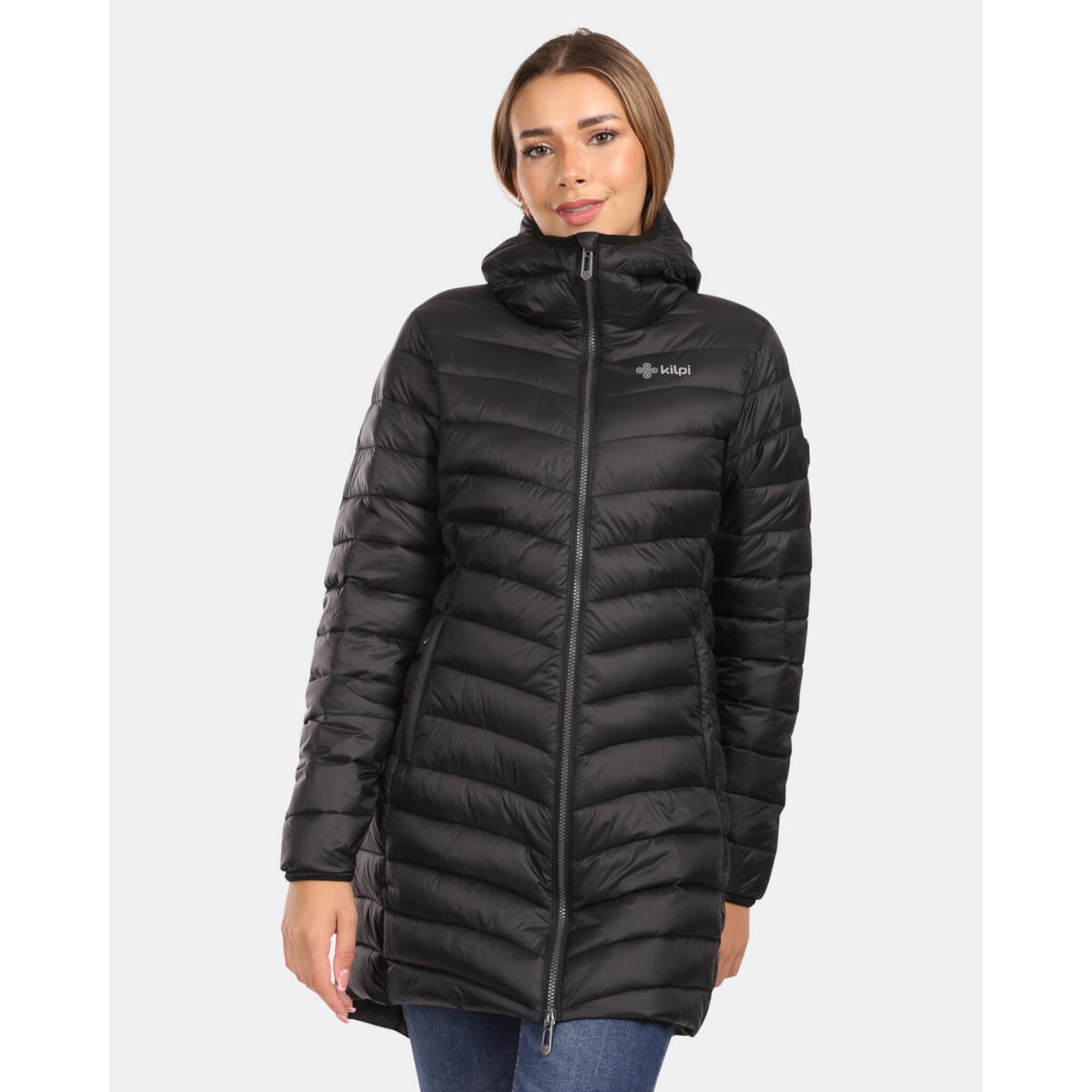 Kilpi - Manteau Isolé Femme Kilpi Leila-w - Blouson - Noir - Decathlon