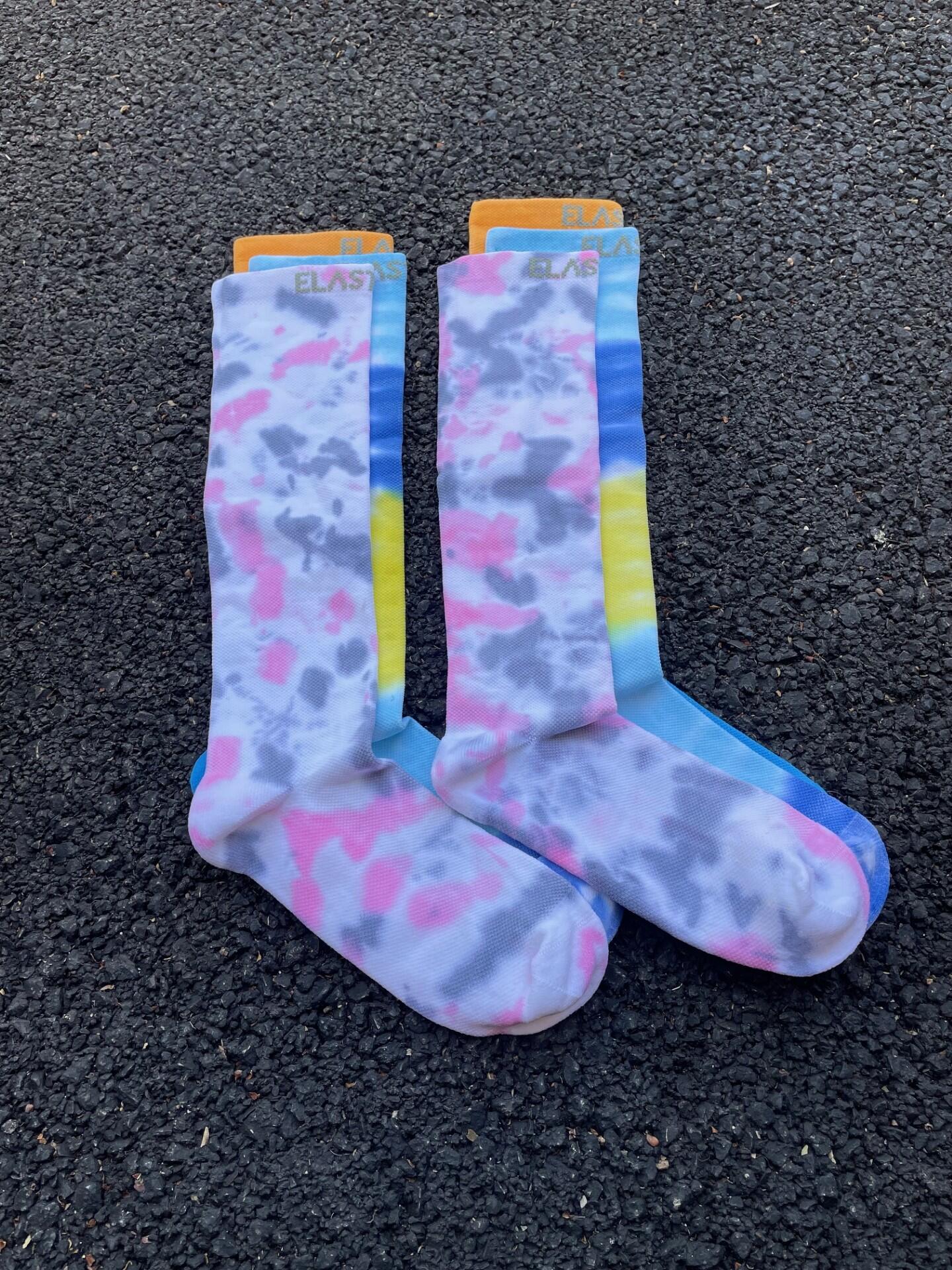 Calze a compressione alta da donna per running, corsa, ciclismo e sport 5/5