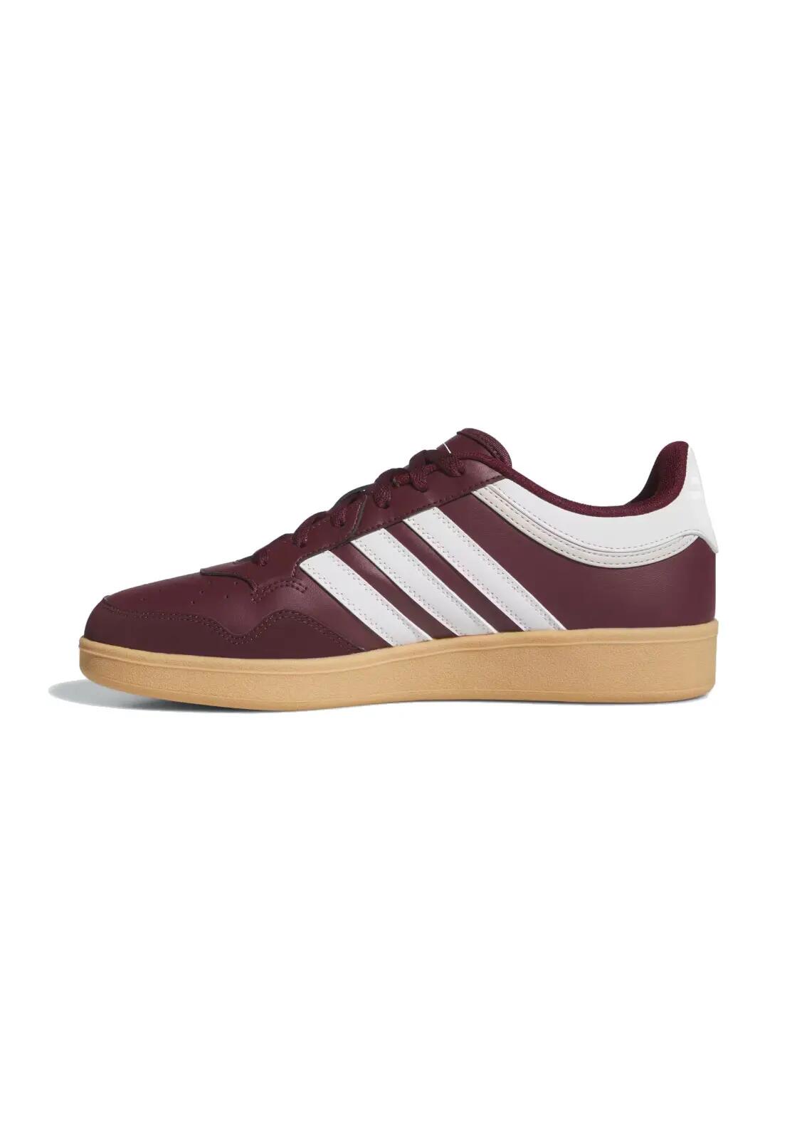 Chaussures Adidas Hoops 4.0 Rouge/Blanc/Vert 3/6