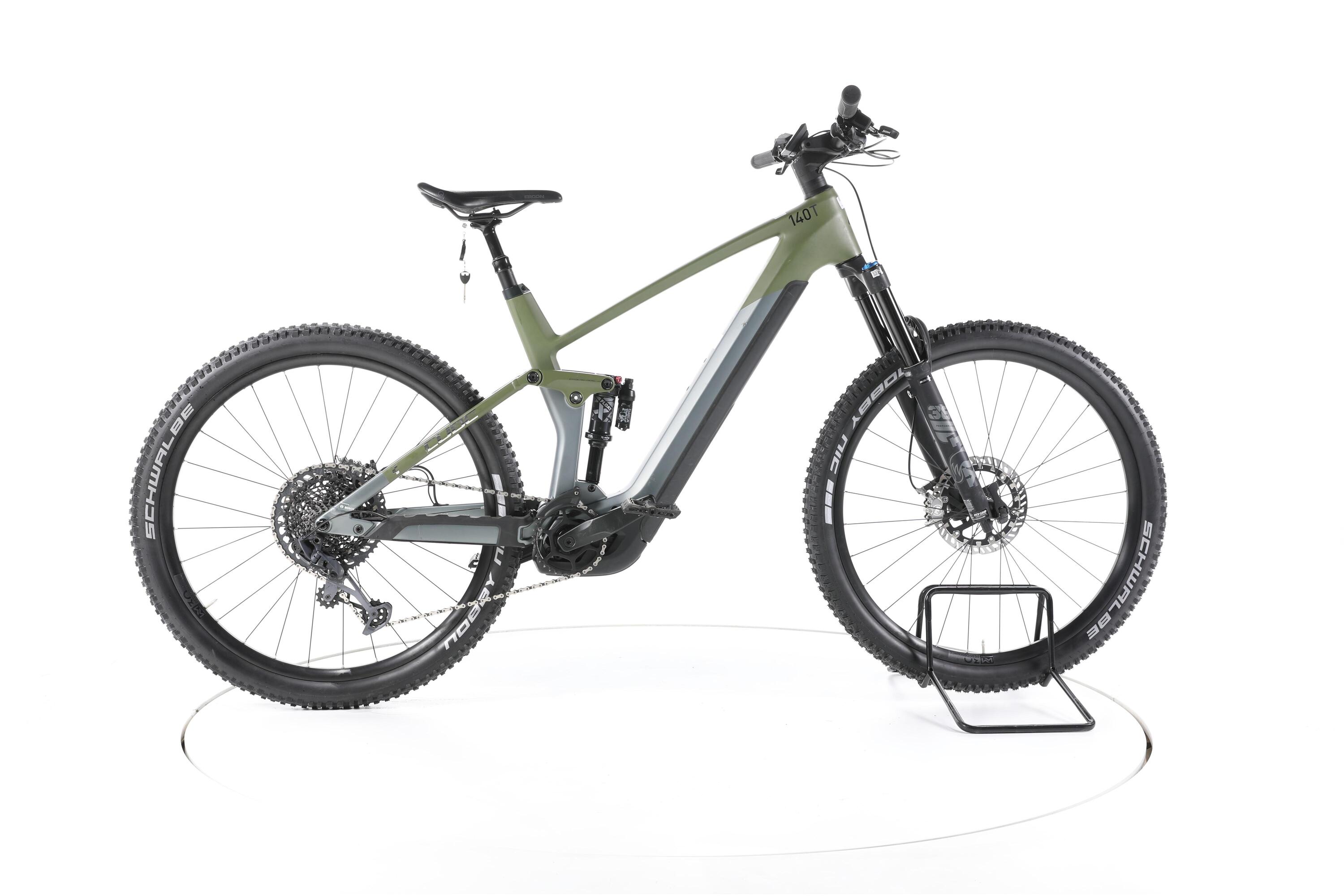 CUBE Reconditionné - Cube Stereo Hybrid 140 HPC TM Vélo électrique VTT Carbon - Bon