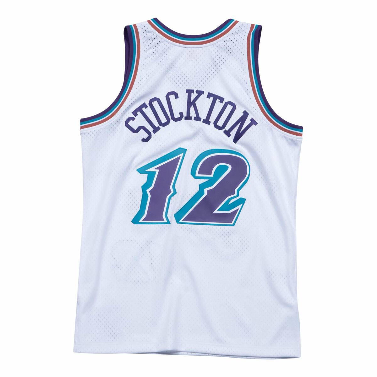 Koszulka Mitchell&Ness NBA Utah Jazz John Stockton - SMJYLG18031-UJAWHIT96JST 2/3