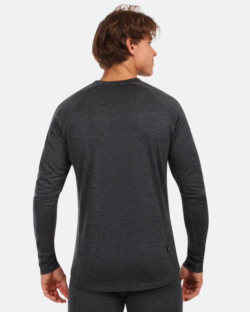 Haut thermique à manches longues en laine mérinos pour homme Kilpi MAVORA TOP-M 2/3