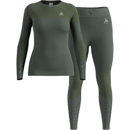Ensemble de sous-vêtements thermiques féminins ODLO Fundamentals Performance