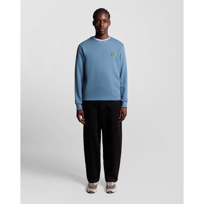 Sweater met ronde hals lyle & scott