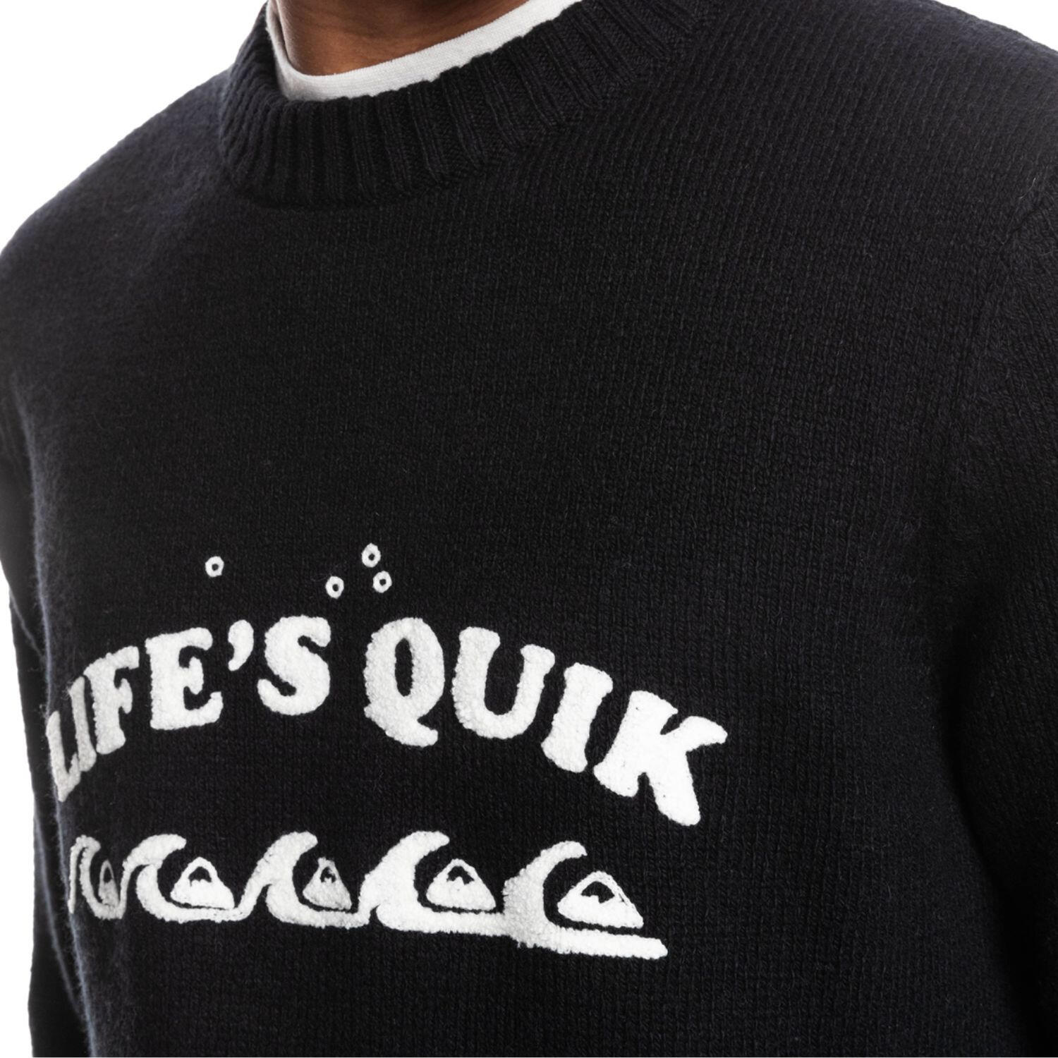 Pull de randonnée Quiksilver Lifes Quik pour hommes 3/4