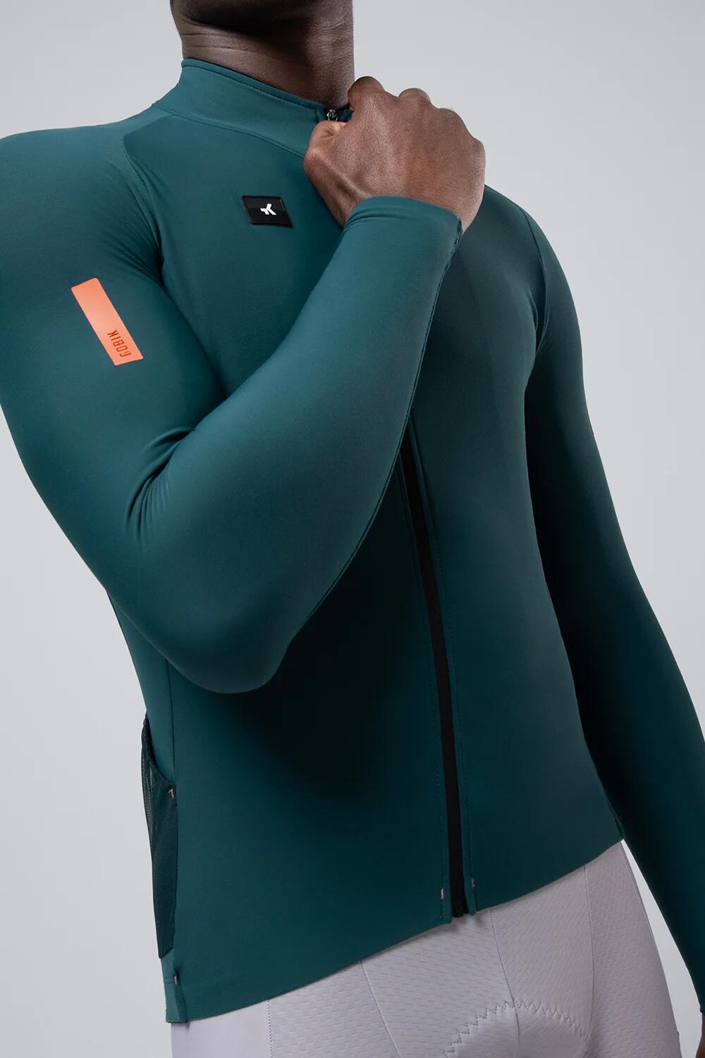 Maillot de vélo à manches longues Pacer Solid 2.0 Sunken Homme - Taille L 3/5