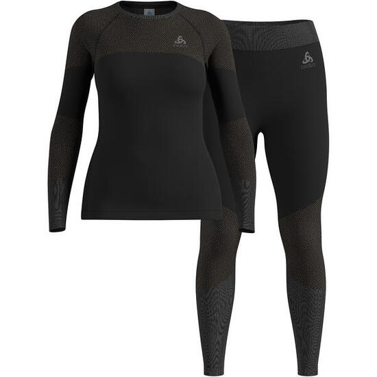 Ensemble de sous-vêtements thermiques féminins ODLO Fundamentals Performance