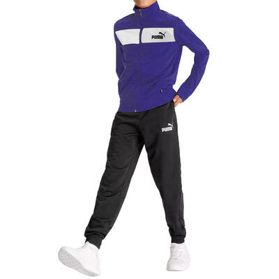 Komplet dresowy dziecięcy sportowy chłopięcy granatowy spodnie bluza PUMA