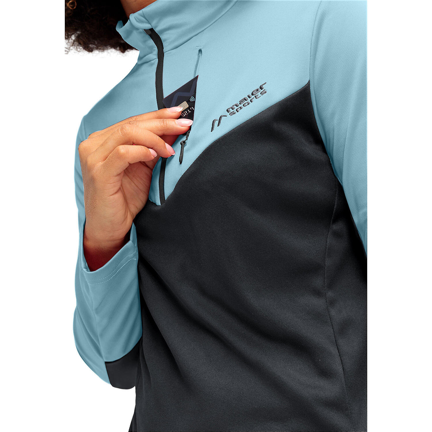 Maglia termica da donna Maier Sports Evii 3/3