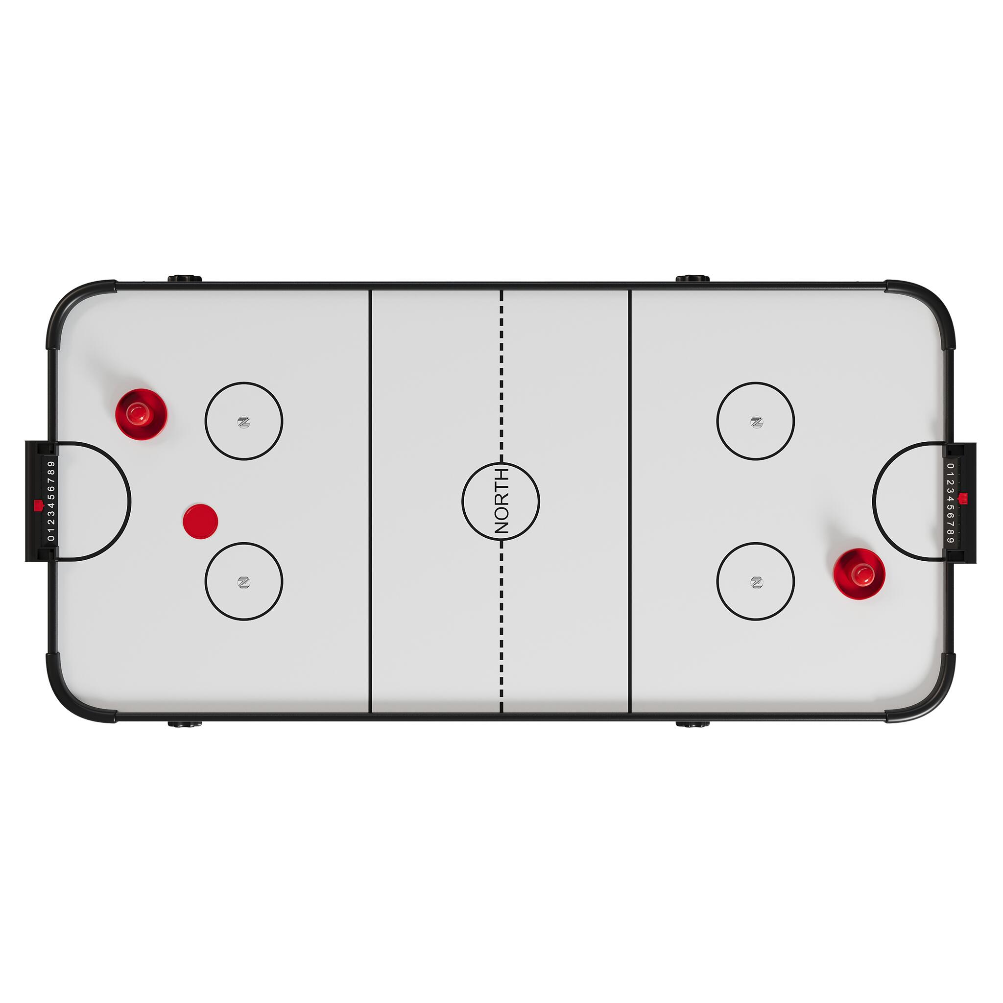 NORTH Arctic Table De Air Hockey Noir/Blanc 5FT 5/6