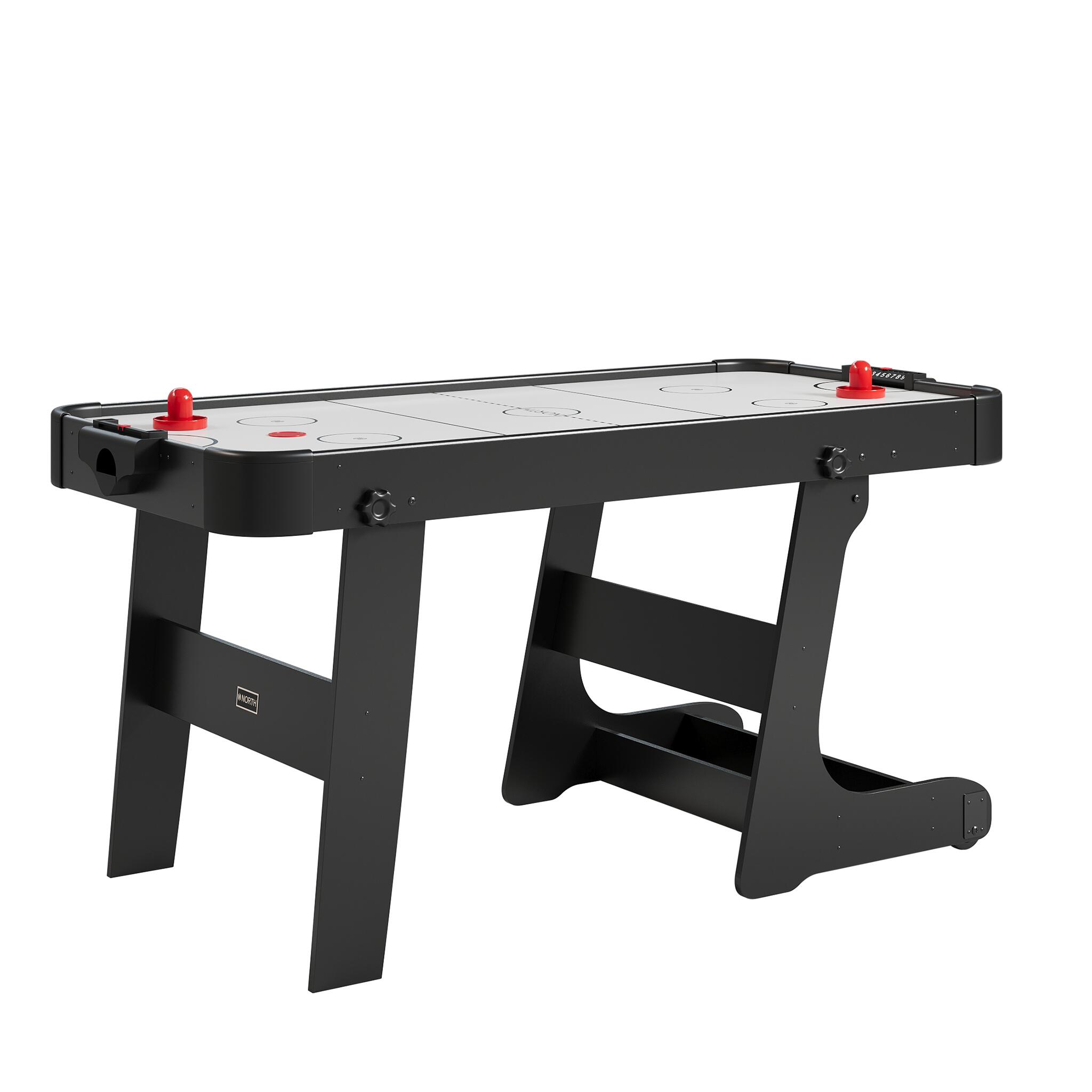 North Sports - North Arctic Table De Air Hockey Noir/blanc 5ft - Table De Air Hockey - Noir - No Size - Decathlon