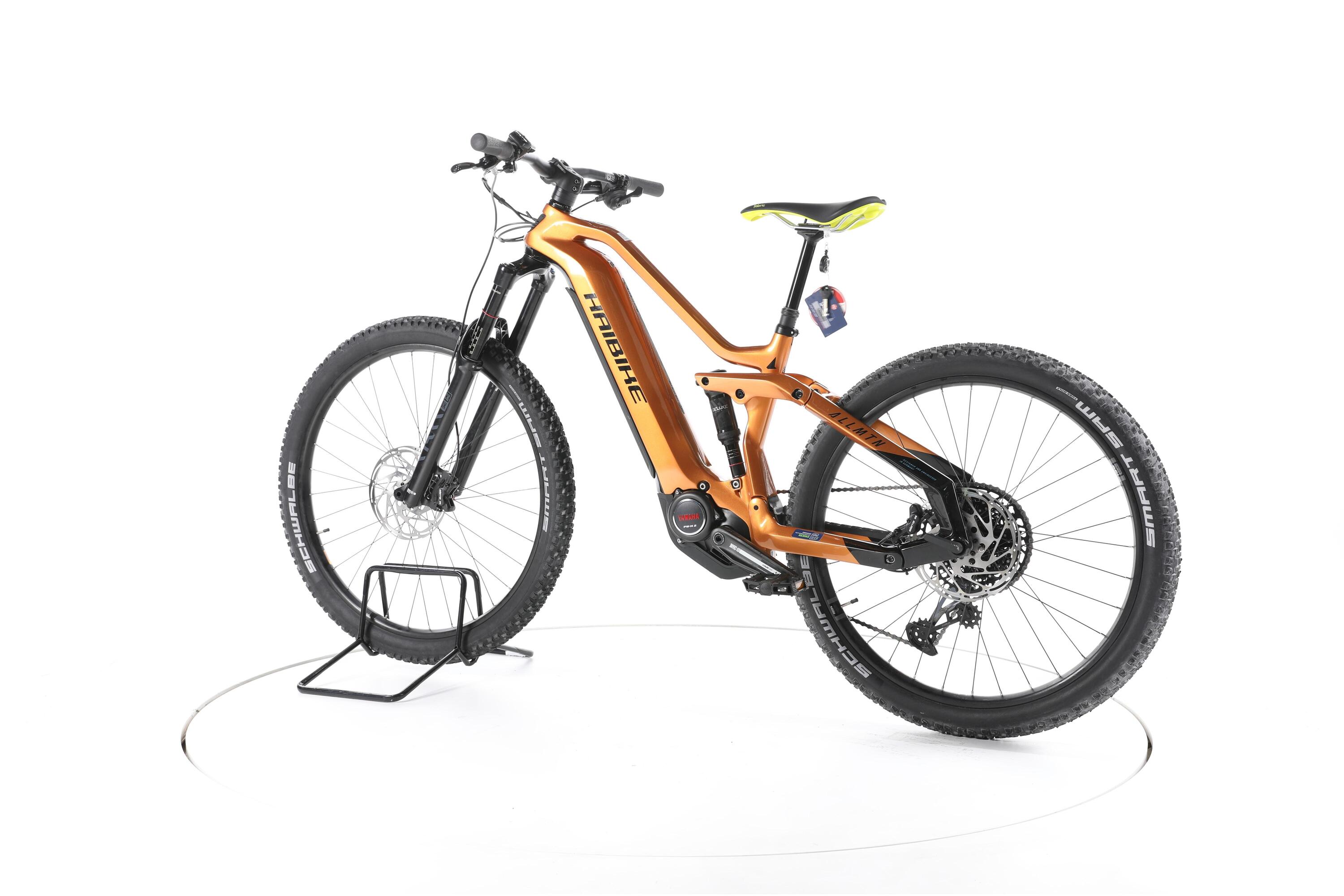 Refurbished - Haibike AllMtn CF 6 E-Bike Fully - Very Good Condition 7/7