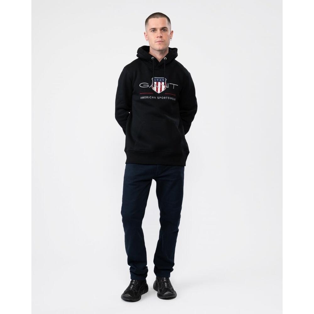 Mens Leisure Archive Shield Hoodie 4/4