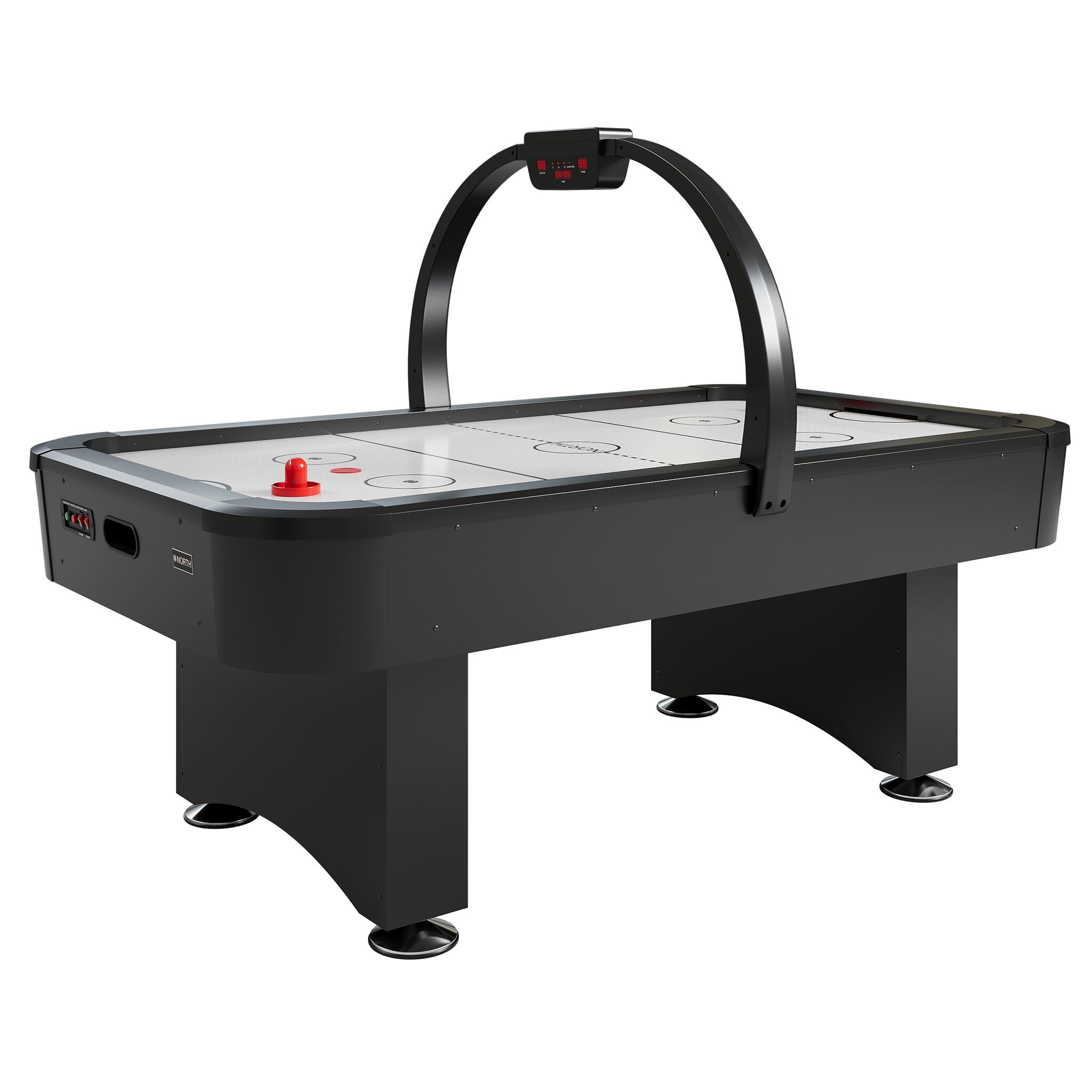 North Sports - North Thunder Table De Air Hockey Noir/blanc 7ft - Table De Air Hockey - Noir - No Size - Decathlon