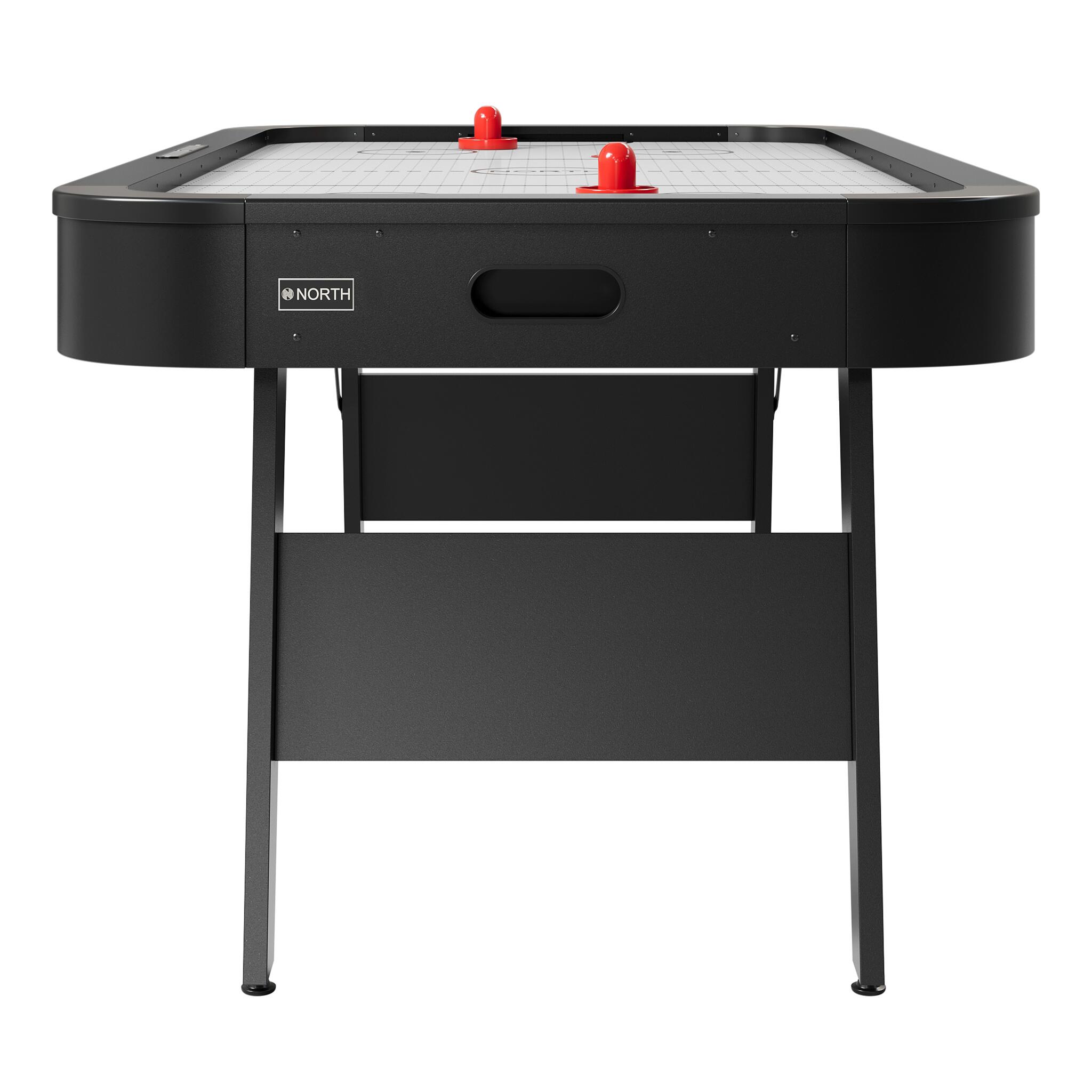 NORTH Zenith Table De Air Hockey Noir/Blanc 7FT 3/4