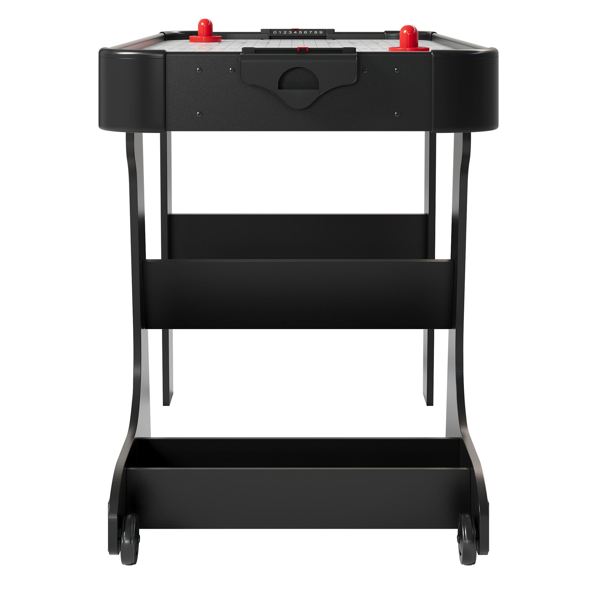 NORTH Arctic Table De Air Hockey Noir/Blanc 4FT 3/4