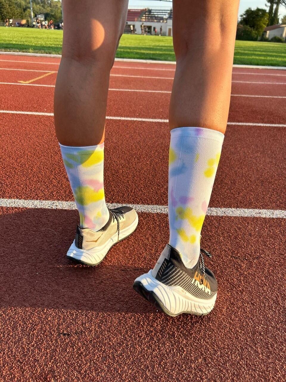 Chaussettes de Course Mi-Mollet - Running, Vélo et sports - La Fleurie 3/7