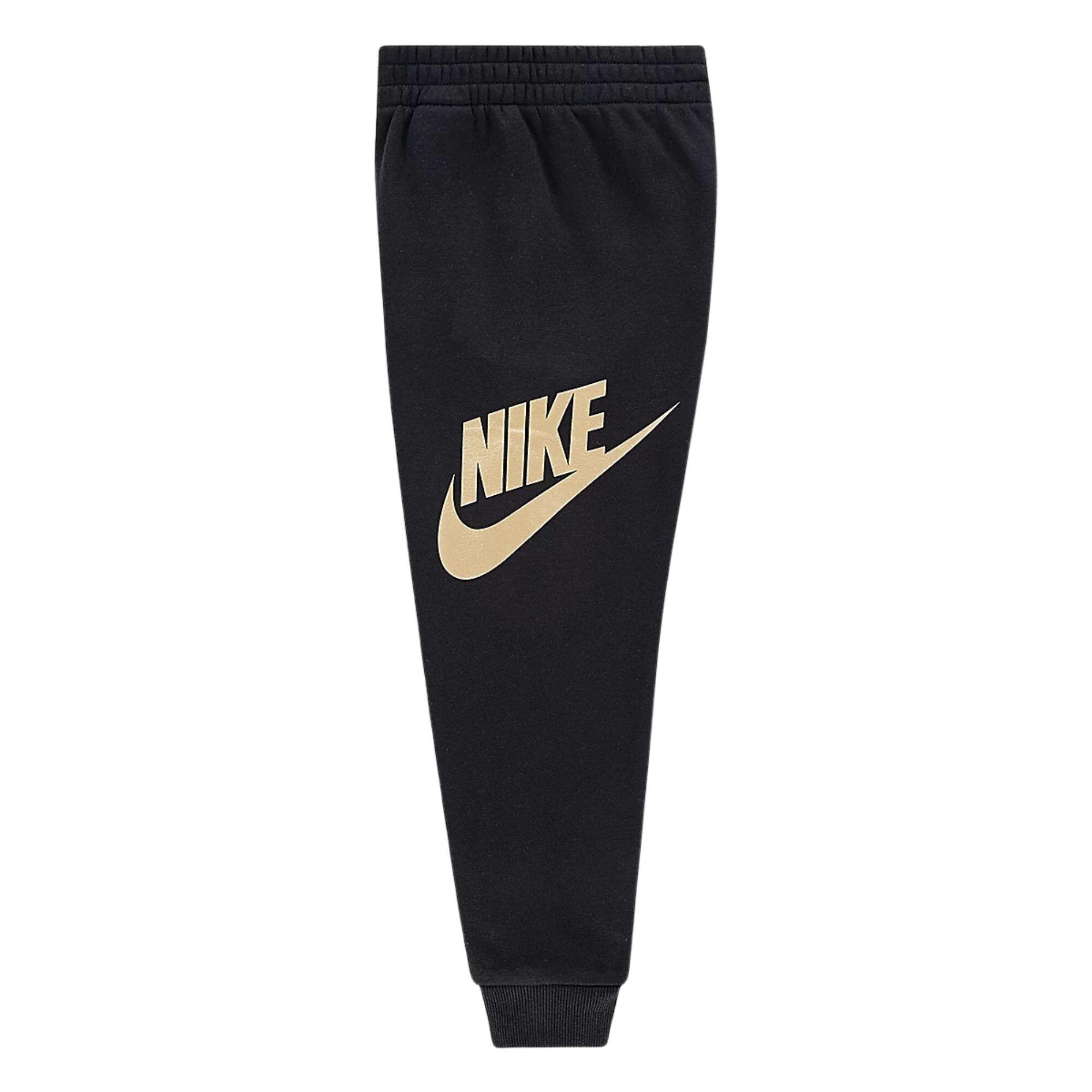 Tuta bambino nike club fleece - nero 3/4