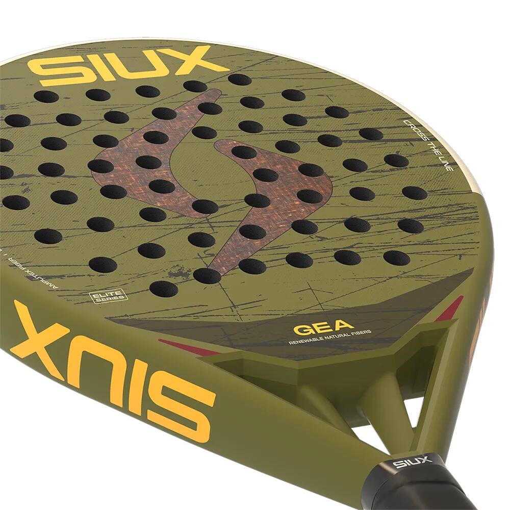 Siux - Raquete de Padel Gea 2026 nível profissional forma redonda 5/5