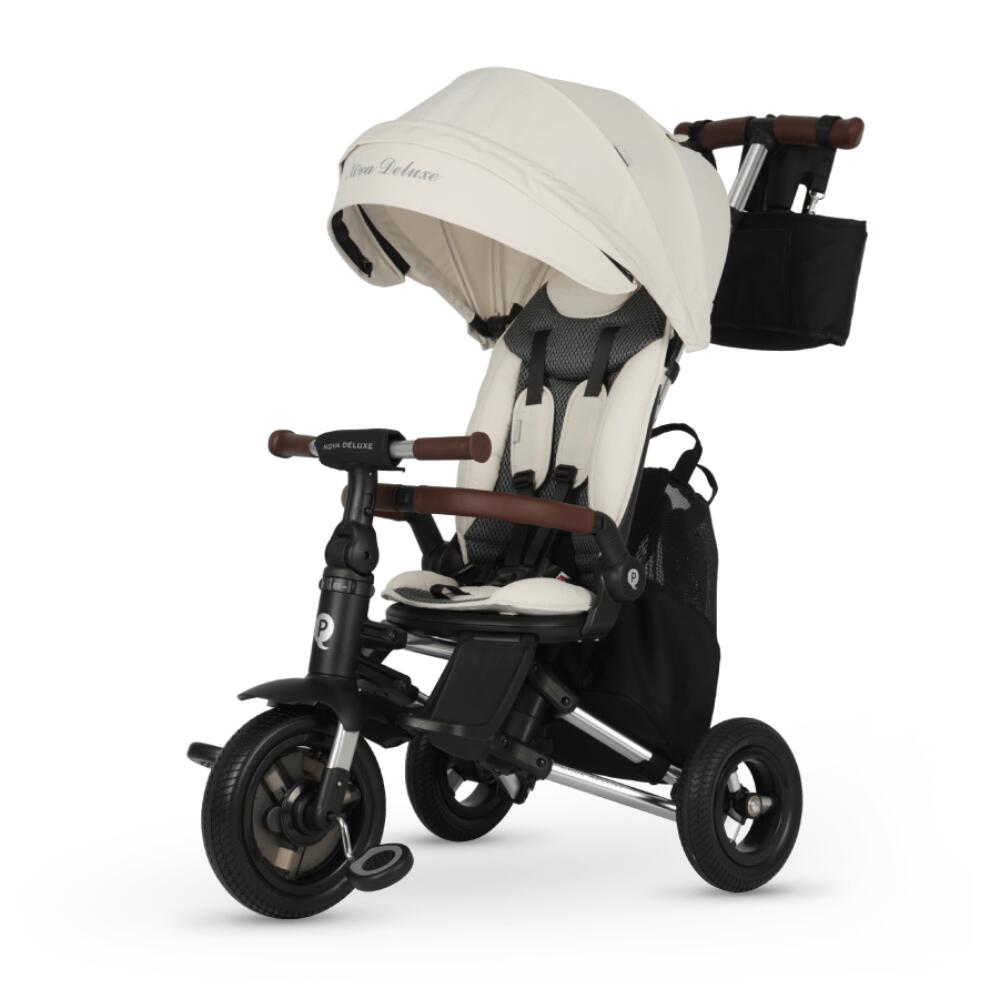 Qplay - Devessport Tricycle Évolutif 5 En 1 Nova Deluxe - Tricycle - Beige - No Size - Decathlon