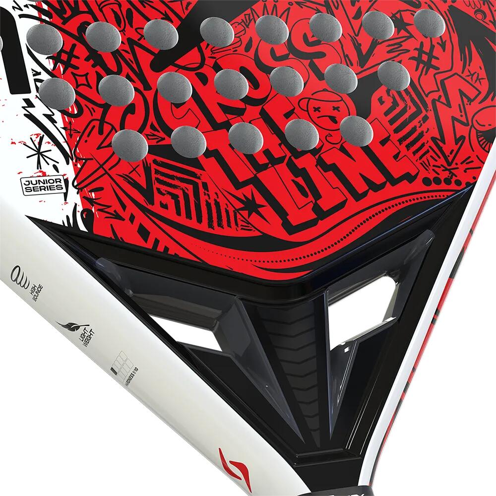 Siux - Raquete de Padel Beat Kid 2026 Amarela Forma Redonda 2/5