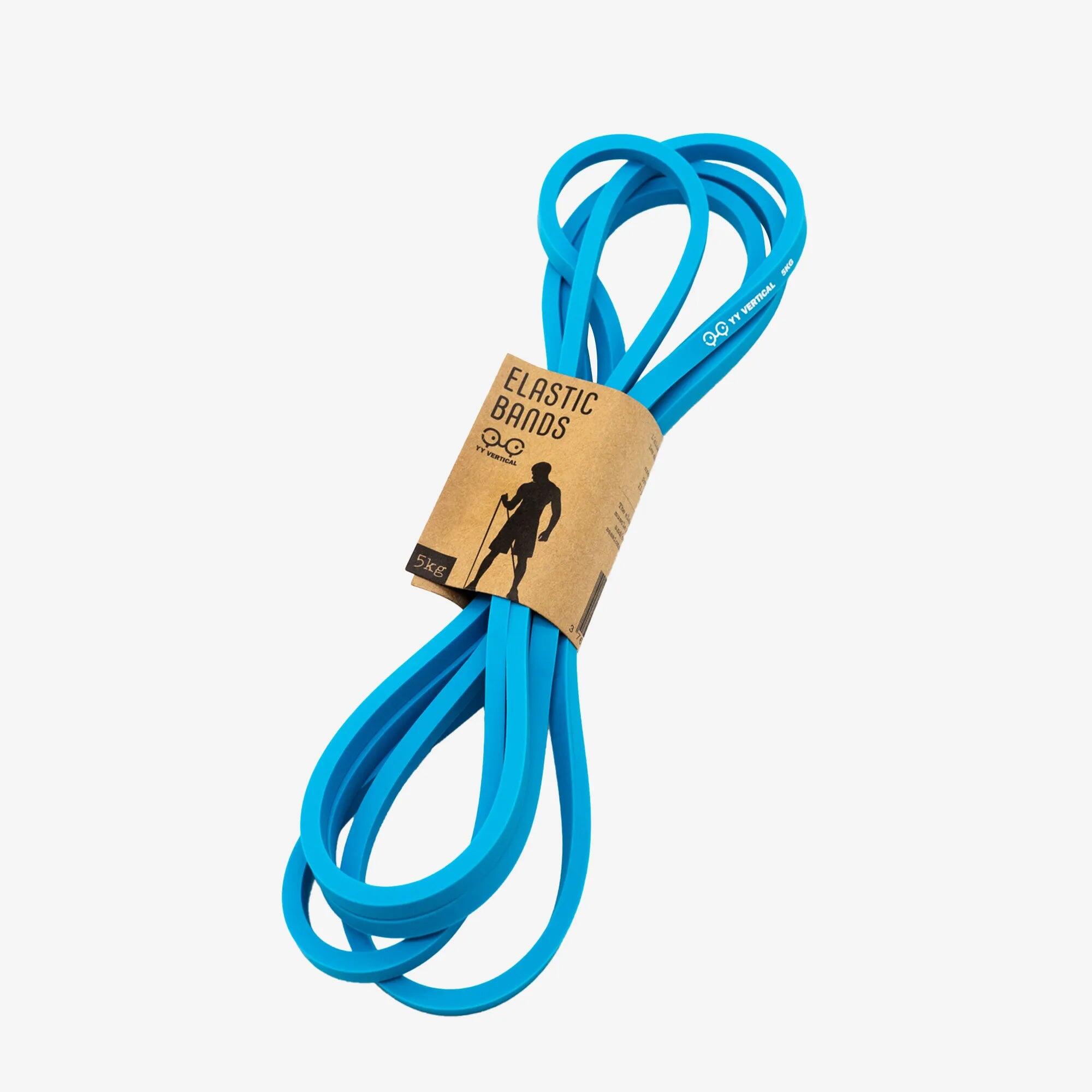 Yy Vertical - Élastiques D’entraînement Elastic Bands – Renforcement & Mobilité - Blue 5kg - Elastique D'Entraînement - Bleu - 0,5 Kg - Decathlon