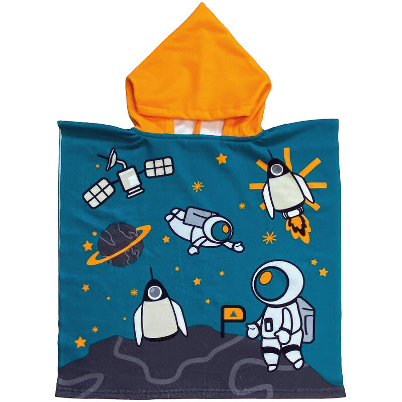 Poncho Enfant Microfibre 60X120Cm - Modèle choisi aléatoirement 2/2
