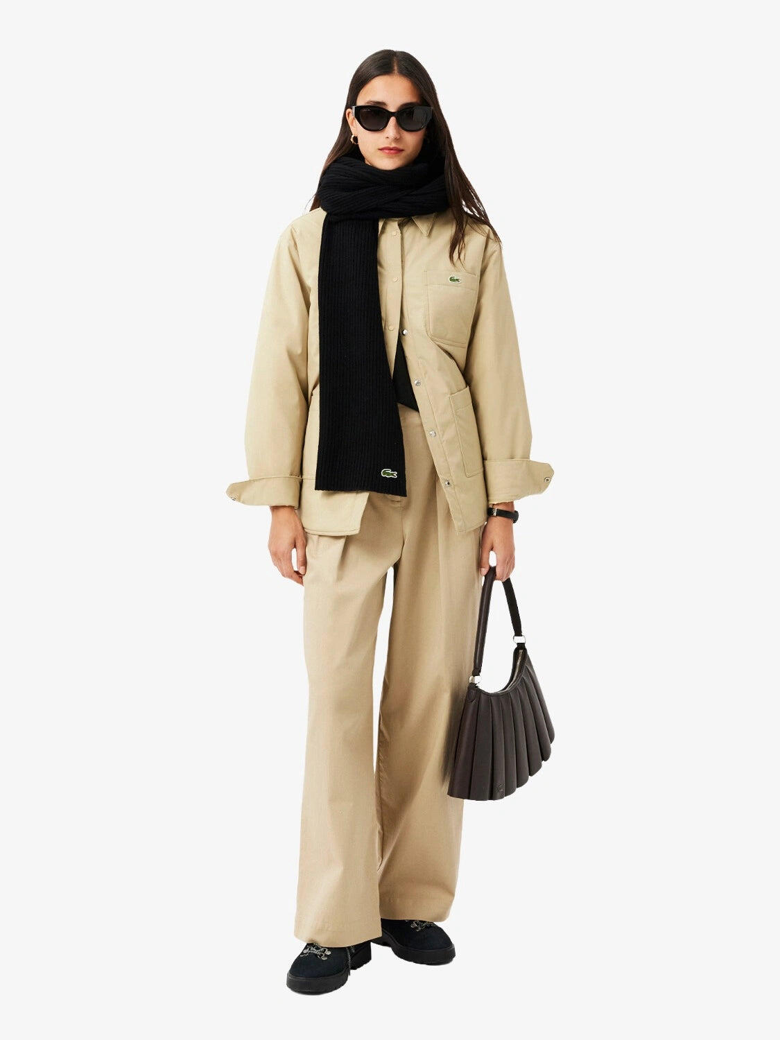 Echarpe Lacoste en laine 4/4