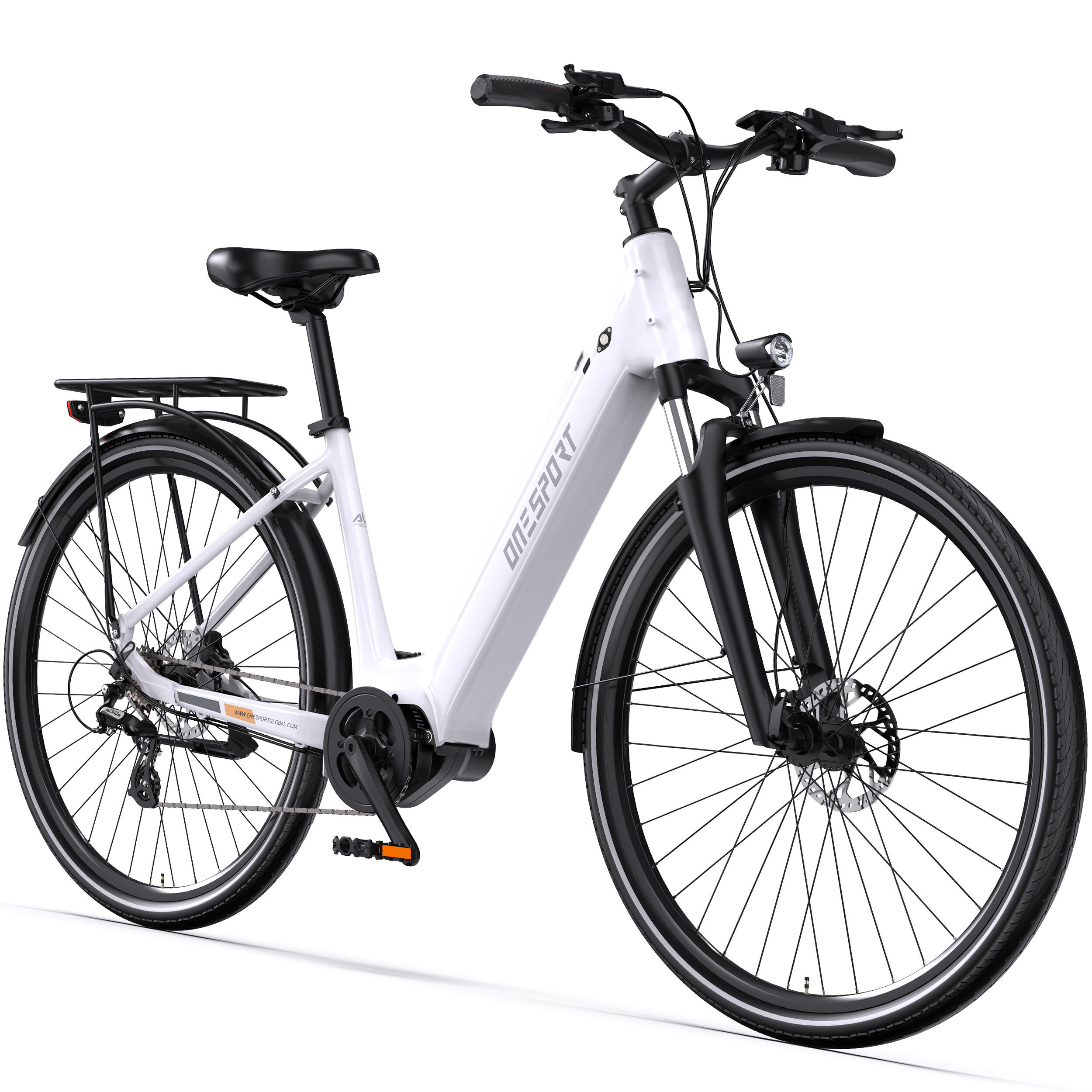 ONESPORT Bici elettrica ONESPORT OT07 – motore centrale BAFANG M210, batteria da 504 Wh