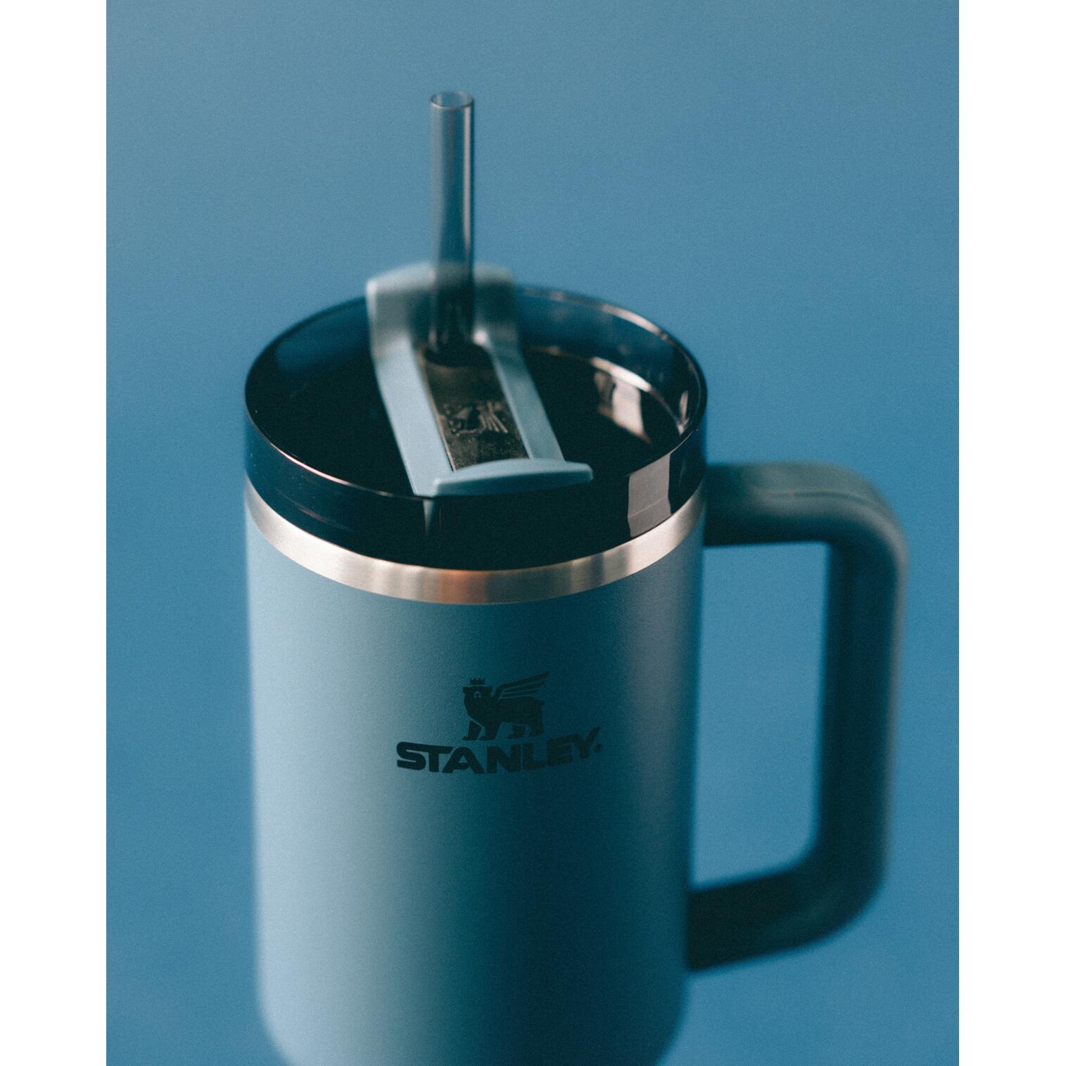 Botella De Agua Isoterma 1,18L Cantimplora De Acero Inox Con Pajita Fitness/Yoga 4/5