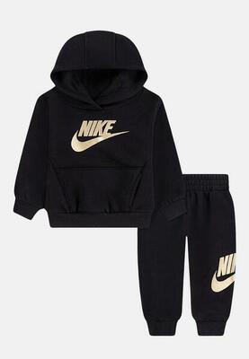 Tuta bambino nike club fleece - nero